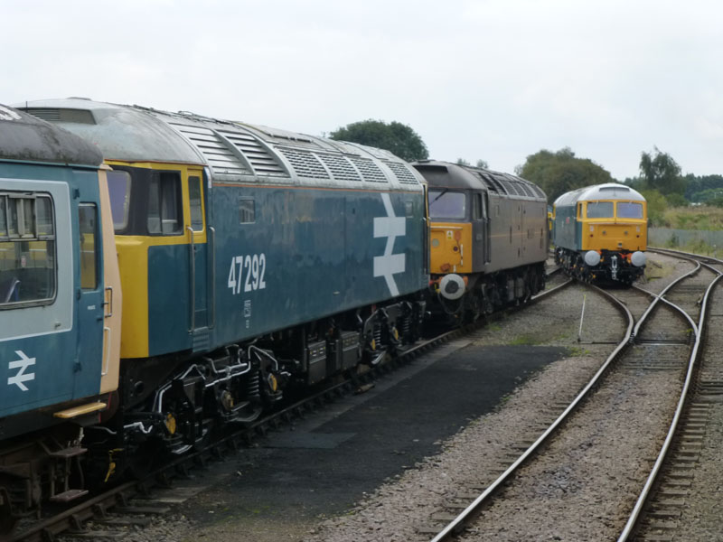 Three Class 47's